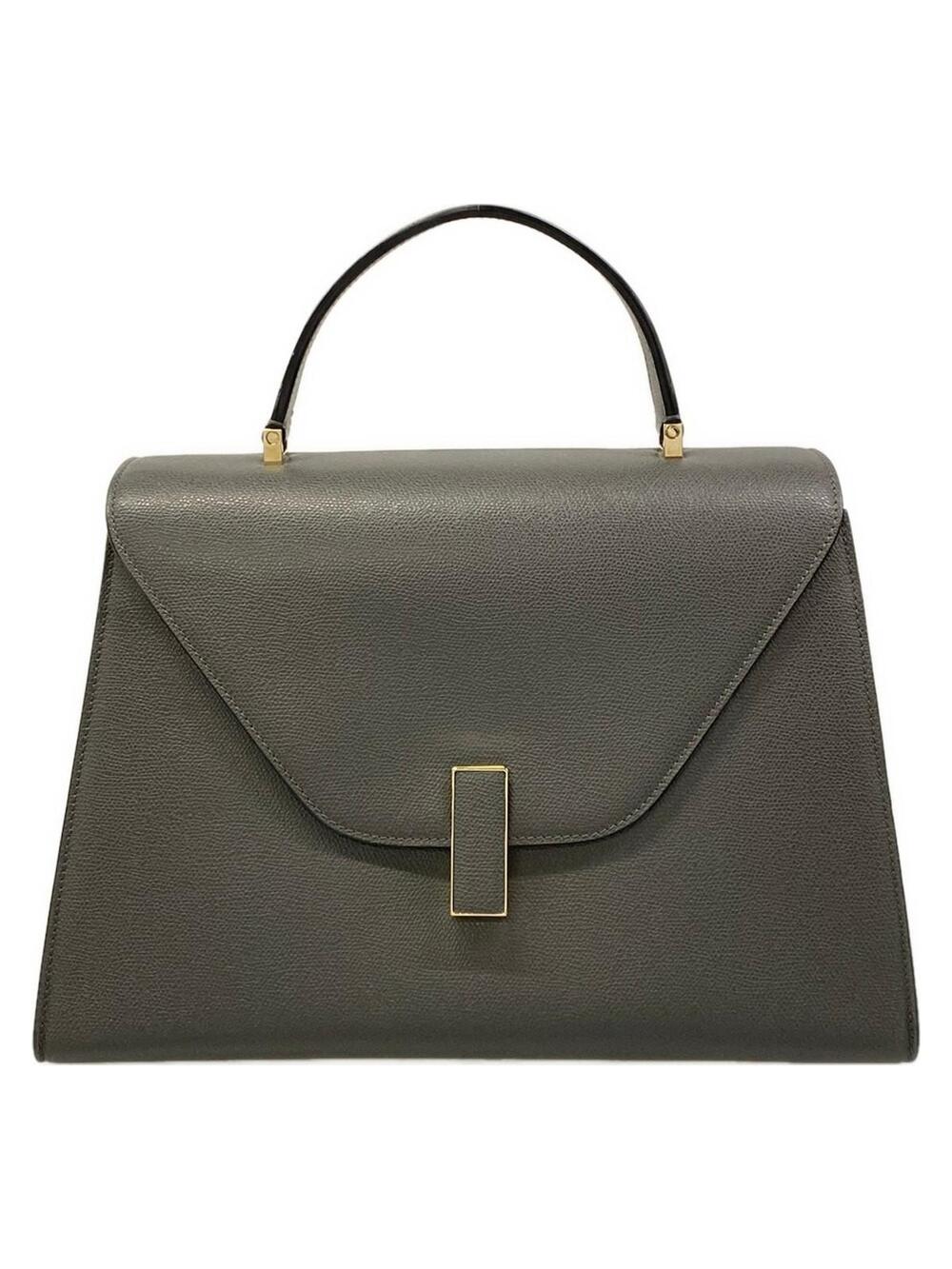 Valextra Iside Maxi Dark Gray Calf Skin #278429V24B